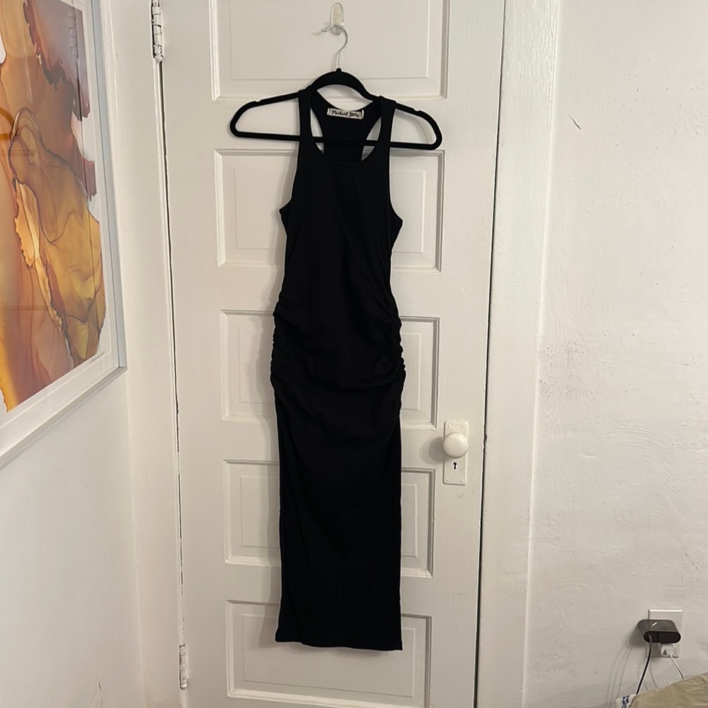Michael stars jersey dress-midi